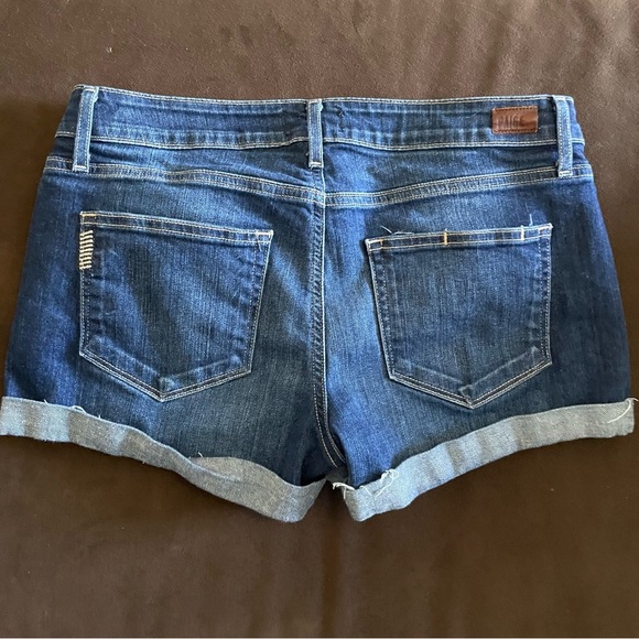 PAIGE Jimmy Jimmy Cuffed Denim‎ Shorts in Khloe Destructed size 28 - Picture 6 of 8